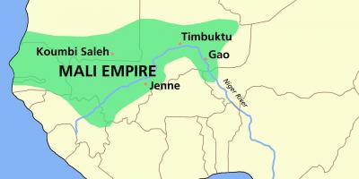 Regno del Mali mappa